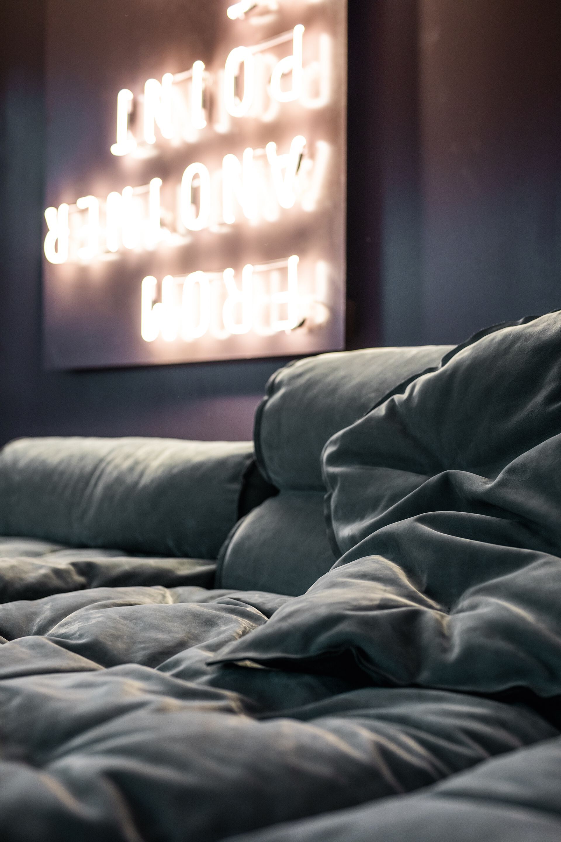 Кожаный модульный диван Baxter Miami Soft ARCH-00053774 - Вид №4