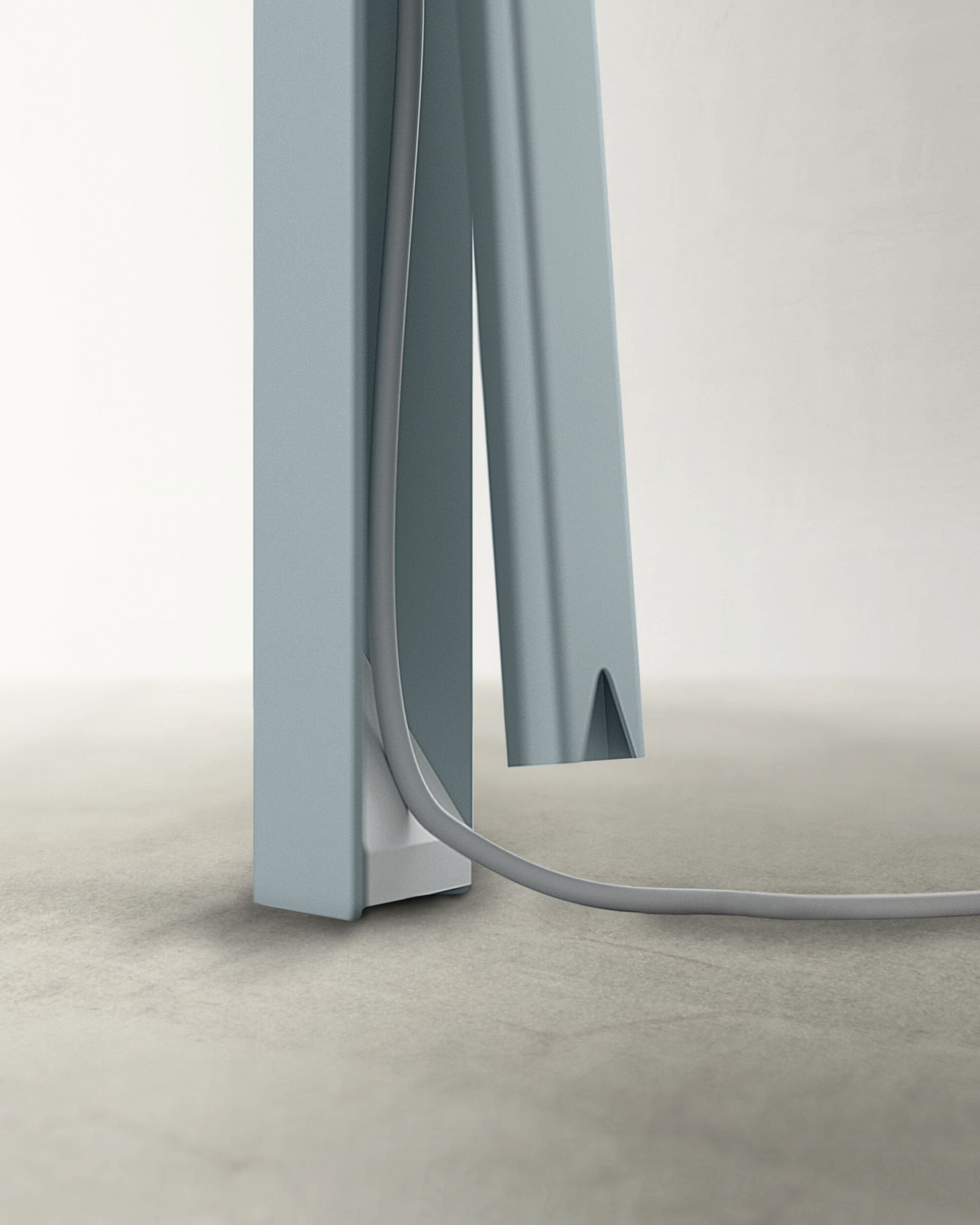 Высокий стол из меламина и листового металла DVO Enna ARCH-00036531 - Вид №2