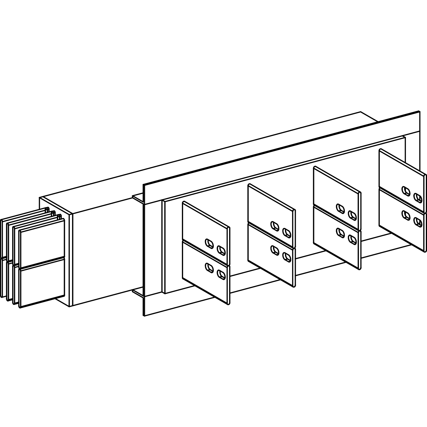 KRC3200EL31 СЕКЦИЯ ПРИСОЕДИНИТЕЛЬНАЯ К ТР-РУ Schneider Electric Canalis 