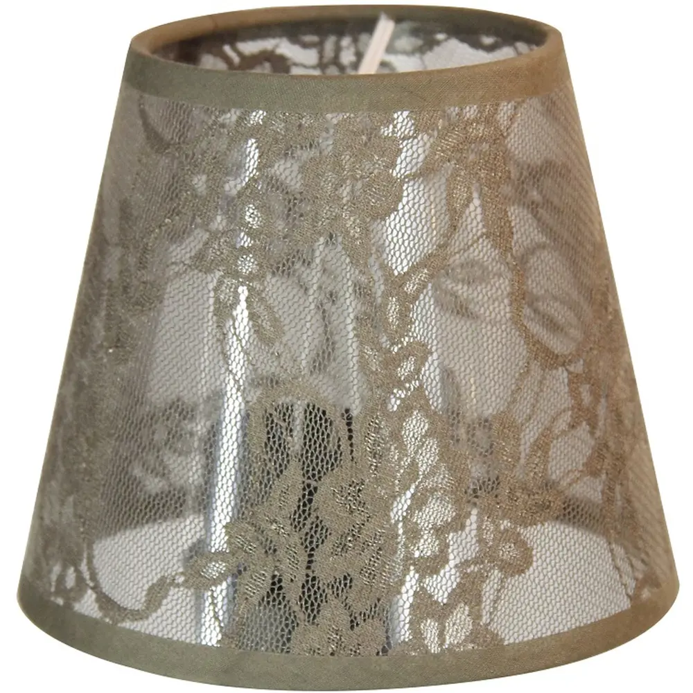 Абажур Lace taupe, клипса LAMPLANDIA STLM-2175320