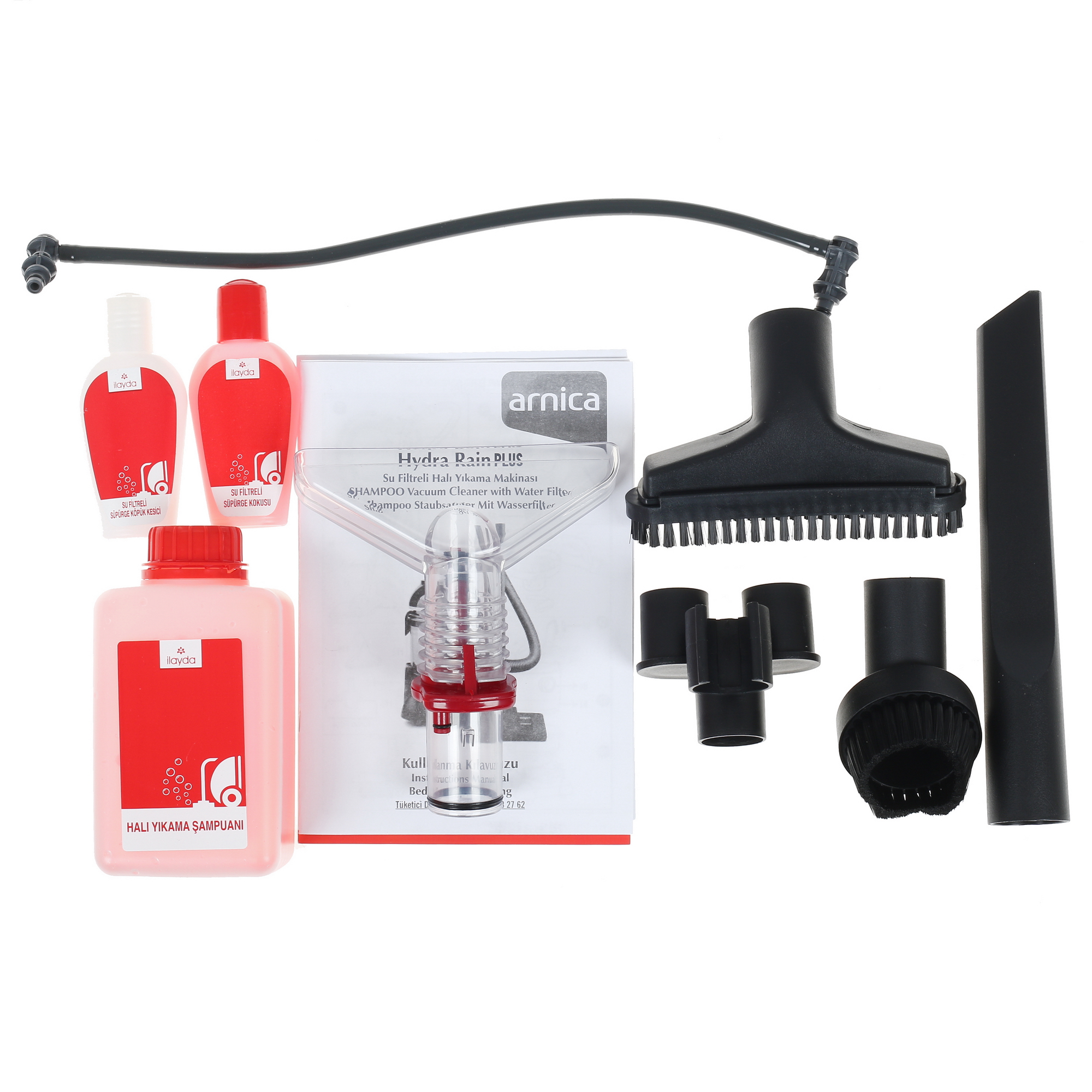 1274728 Пылесос Arnica Hydra Rain Plus красный STDN-0017869 - Вид №16