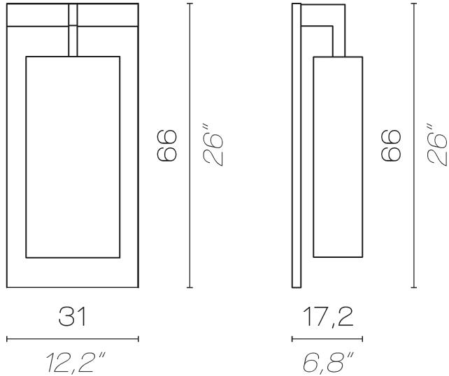 Contardi Настенный светильник для улицы Coco sun-id-1352863 - Вид №5