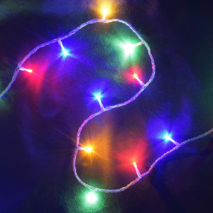 82341994 Электрогирлянда наружная «Занавес» 1x2 м 96 LED 6 нитей мультисвет