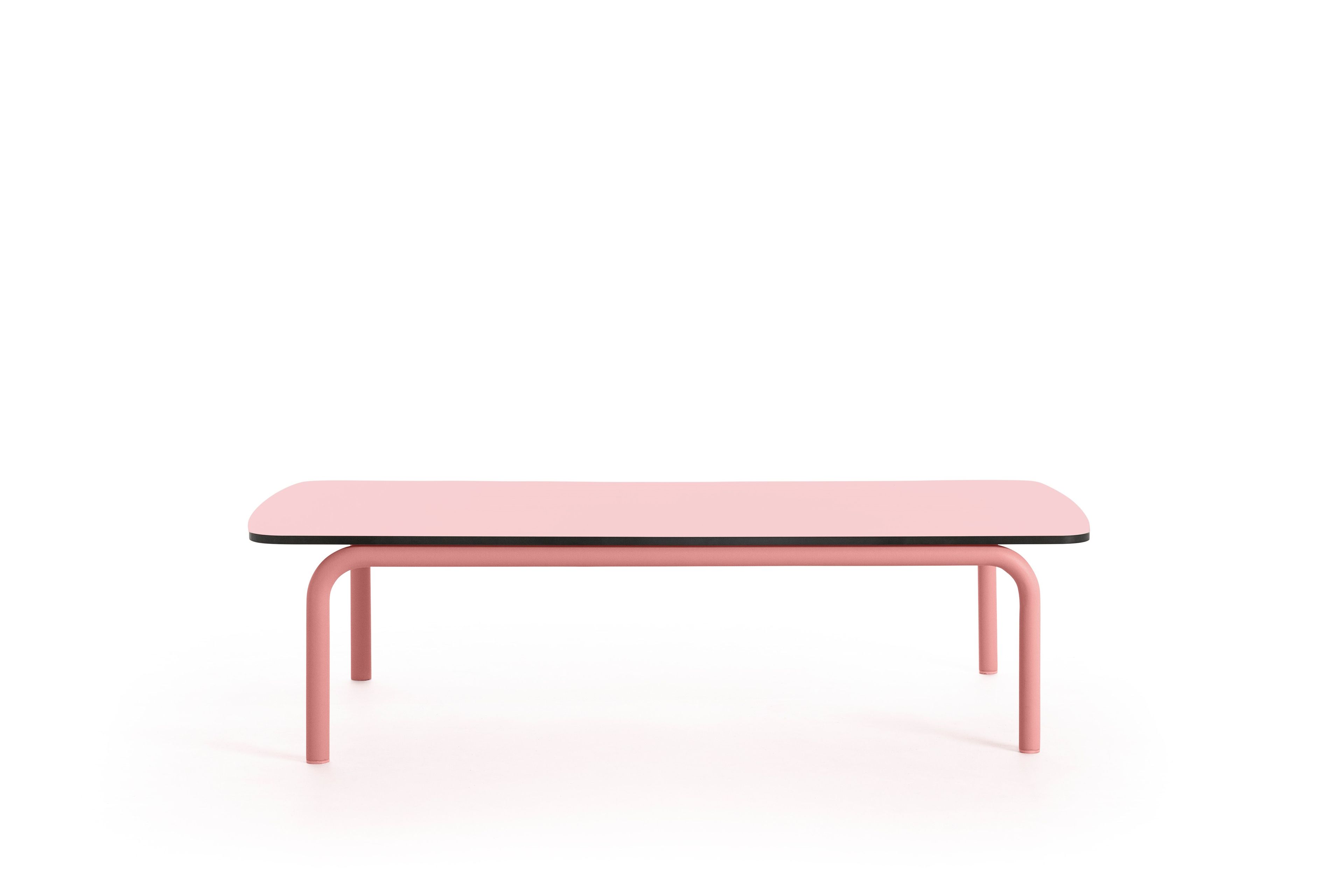 Прямоугольный журнальный столик из алюминия с термокрытием Diabla Arp ARCH-00146745 - Вид №13