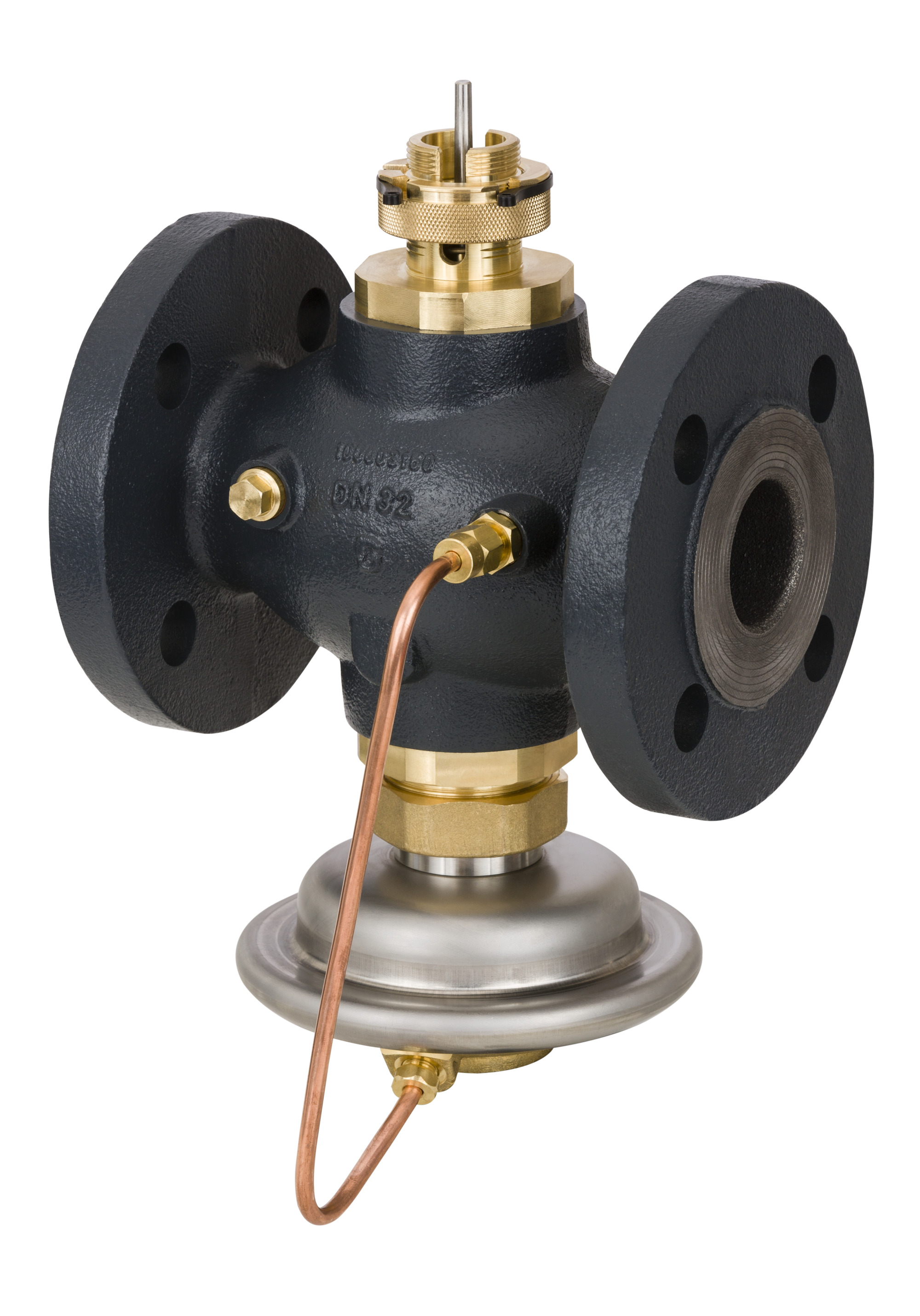 Danfoss Клапан регулирующий комбинированный AVQM с наружной резьбой или фланцевый Комб. р-рAVQM PN16 32/10//0,2/резьб. 003H6740  - Вид №50