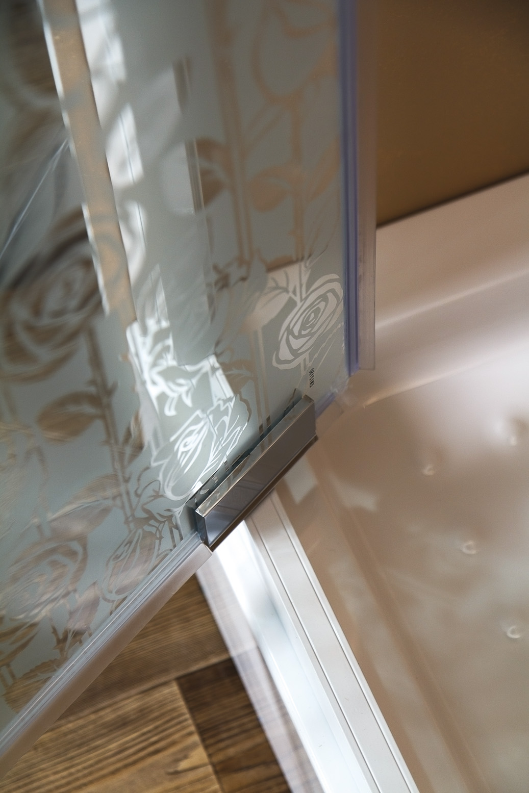 Душевая дверь в нишу CEZARES ROSA-BA-1-80-RO-Bi - Вид №3