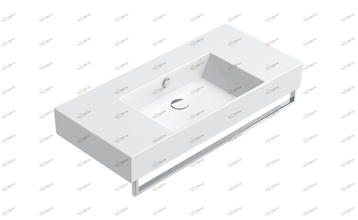 110VPUP00 Накладная раковина консольная овальная CERAMICA CATALANO Premium