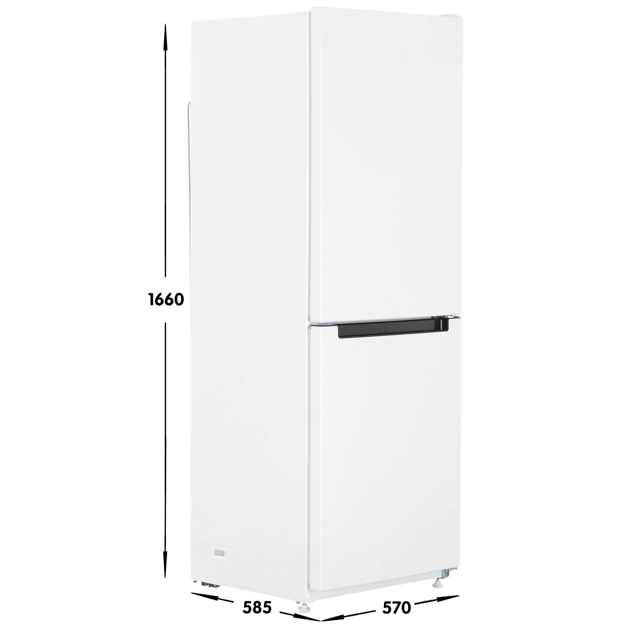 9953420 Холодильник с морозильником   Nordfrost NRB 131 W белый STDN-0152164 - Вид №6