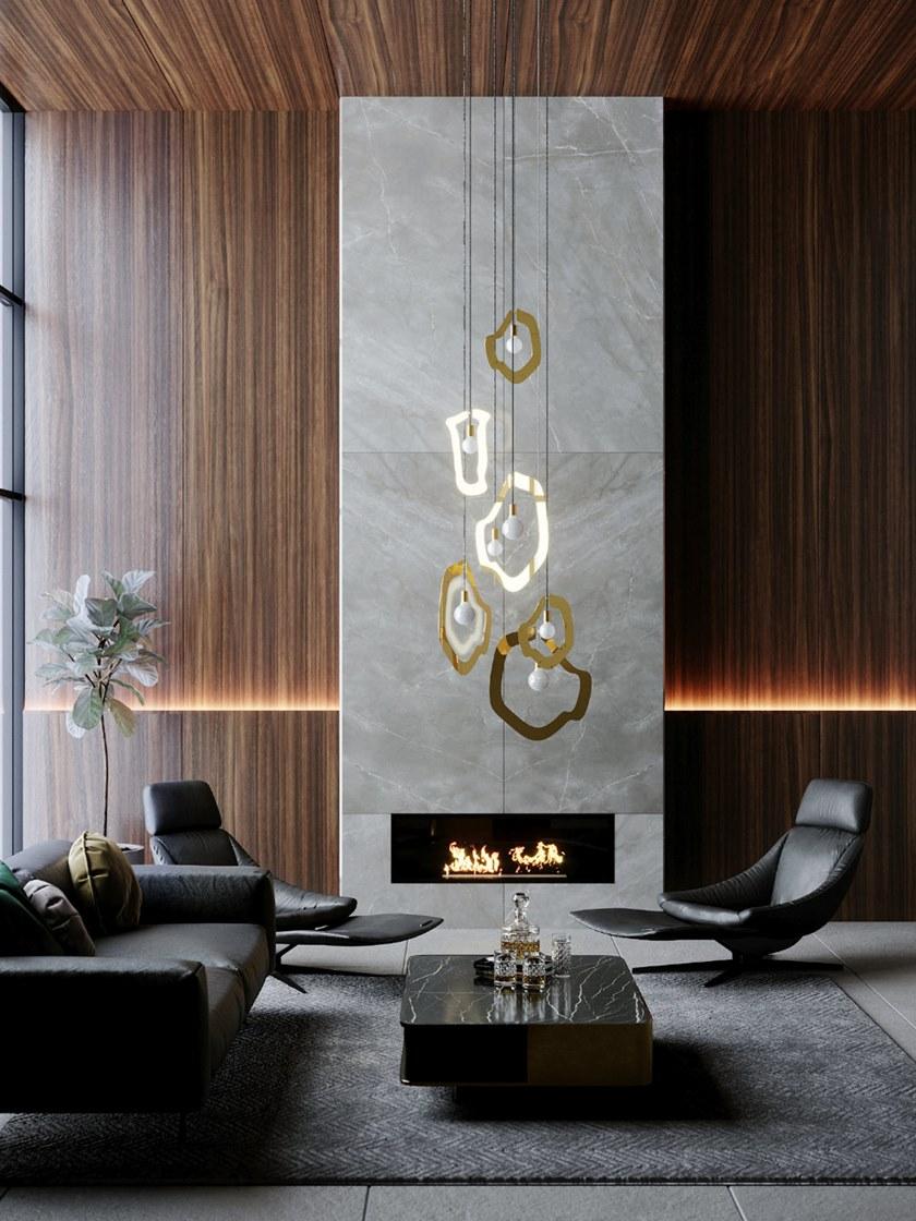 Hind Rabii Металлический светодиодный подвесной светильник Esprit ya-ya sun-id-1356369 - Вид №5