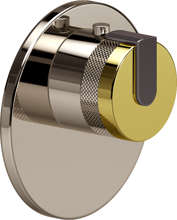 E-8027-R1PBE-L1OX-PN-T Термостатический переключатель 3/4-Внешняя часть GRAFF MOD+