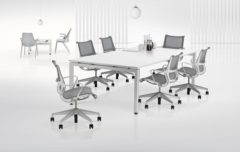 Herman Miller Эргономичное вращающееся офисное кресло из ткани с подлокотниками Setu sun-id-1496901 - Вид №22