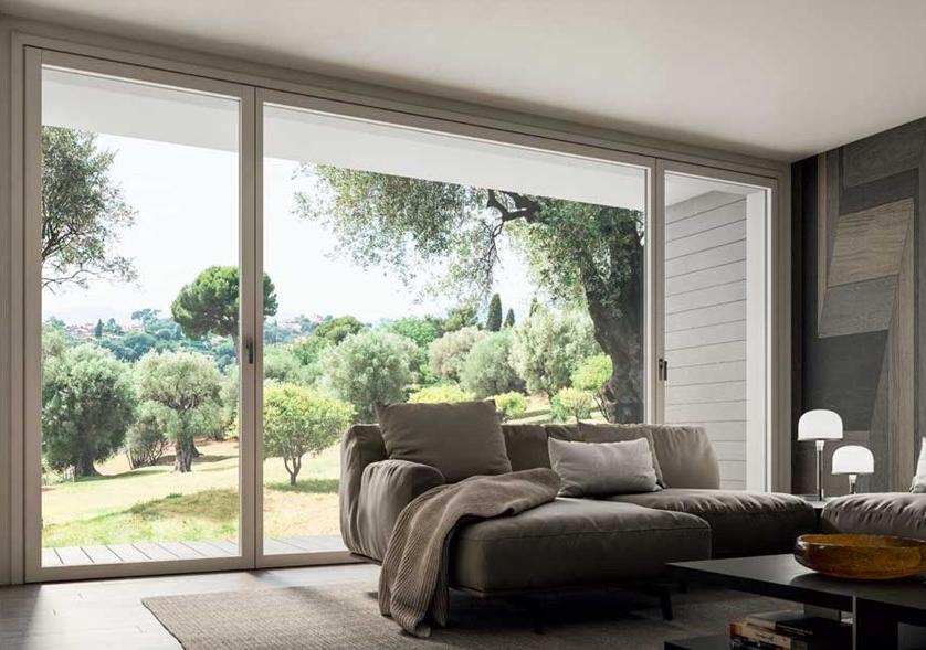 COCIF Распашная дверь патио с термическим разделением из алюминия и дерева Invisible sun-id-1367698 - Вид №1