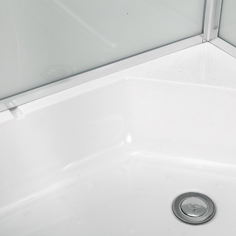 L 908 стандартная Душевая кабина DETO Серия L D272S+ эл. L - Вид №7