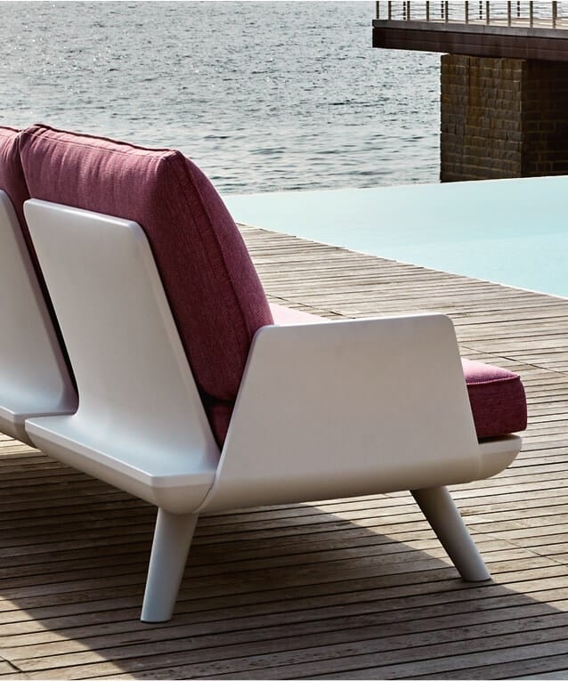 3-местный тканевый садовый диван MY YOUR Samurai ARCH-00134164 - Вид №2