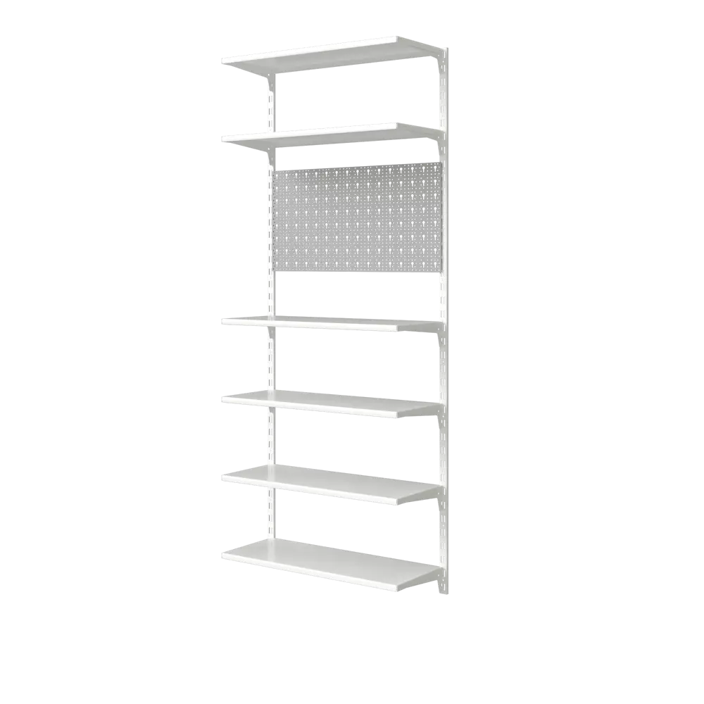 Направляющая двухрядная Spaceo 200 см цвет белый STLM-2199798 - Вид №2