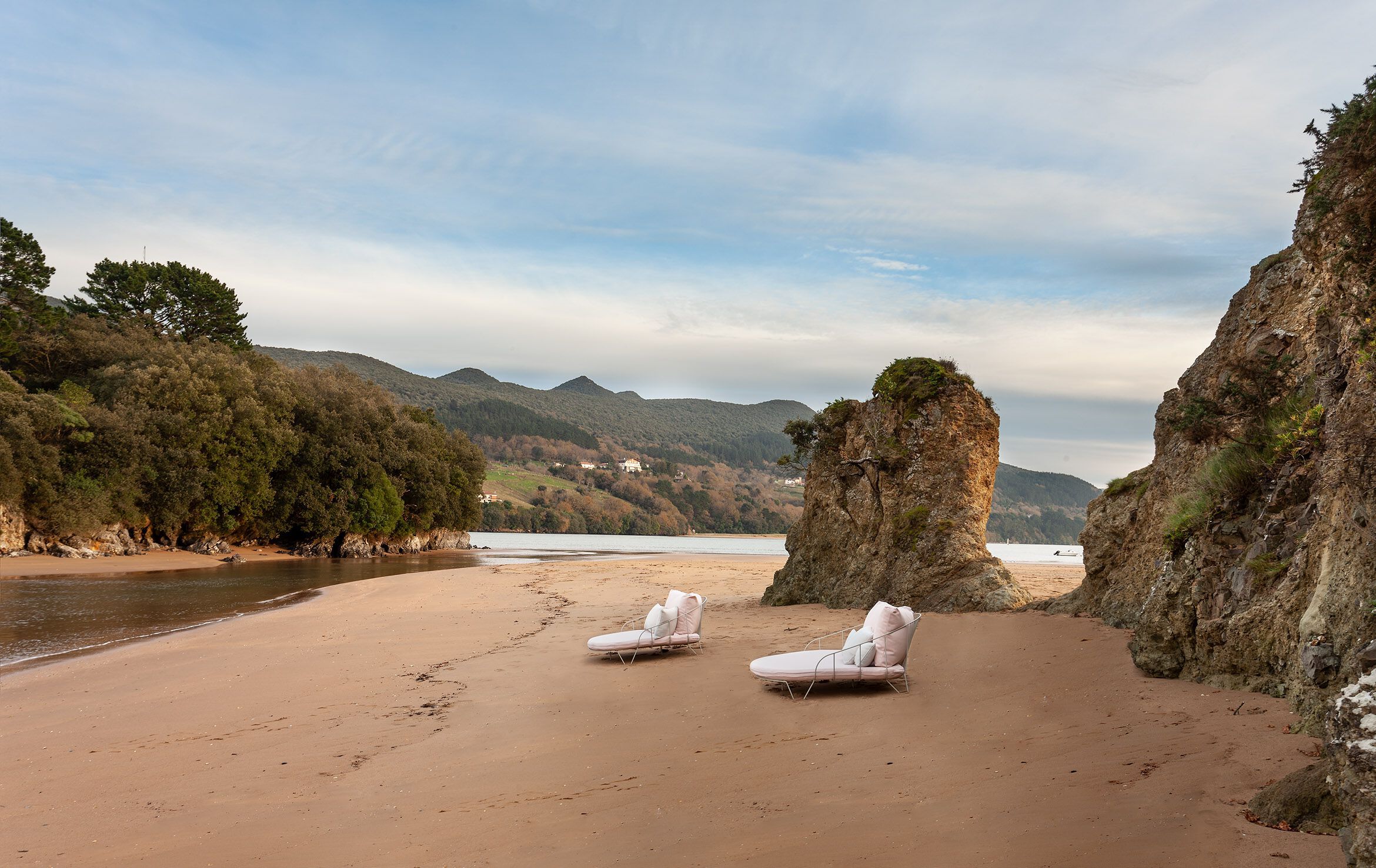 Стальная рама ткань сад кровать iSimar оливковое дерево ARCH-00057276 - Вид №1