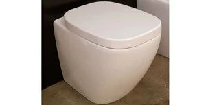 DL10 Приставной унитаз напольный Белый Ceramica Hidra DIAL Италия