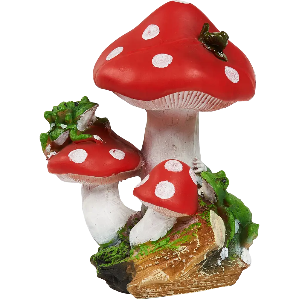 Santreyd Садовая фигура Гриб с лягушкой для ландшафтного дизайна 85106442 STLM-0058887 - Вид №1