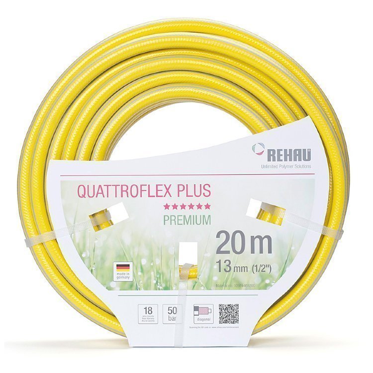 REHAU Шланг QUATTROFLEX PLUS 1/2" (12,2/2,5) бухта 25м 097456200 - Вид №1