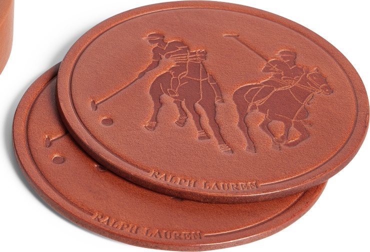 10652175 Подставочная салфетка под стакан Кожаная Ralph Lauren Home 