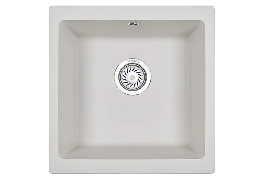 4451, АРКТИК (БЕЛЫЙ), кухонная мойка, кварц GRANULA 4451-ST113 - Вид №1
