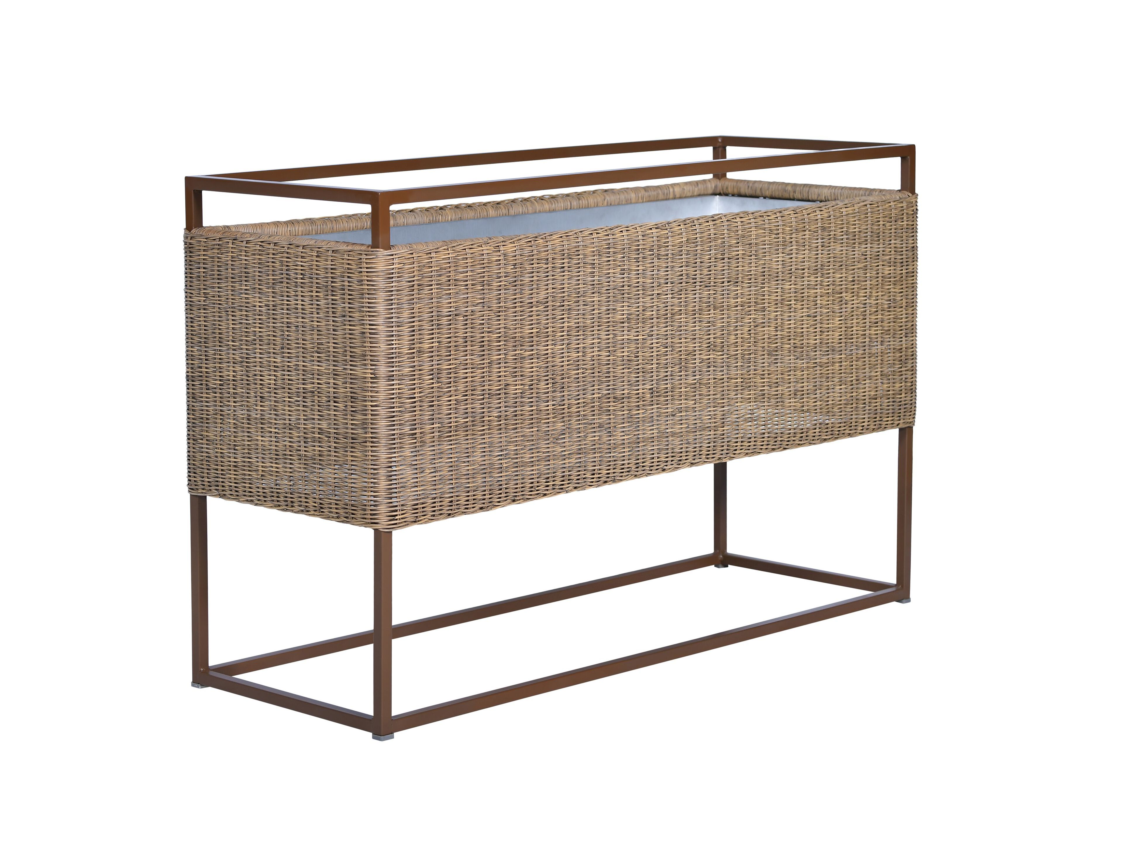 Прямоугольная плантатор из синтетического волокна cbdesign Tecno ARCH-00021024