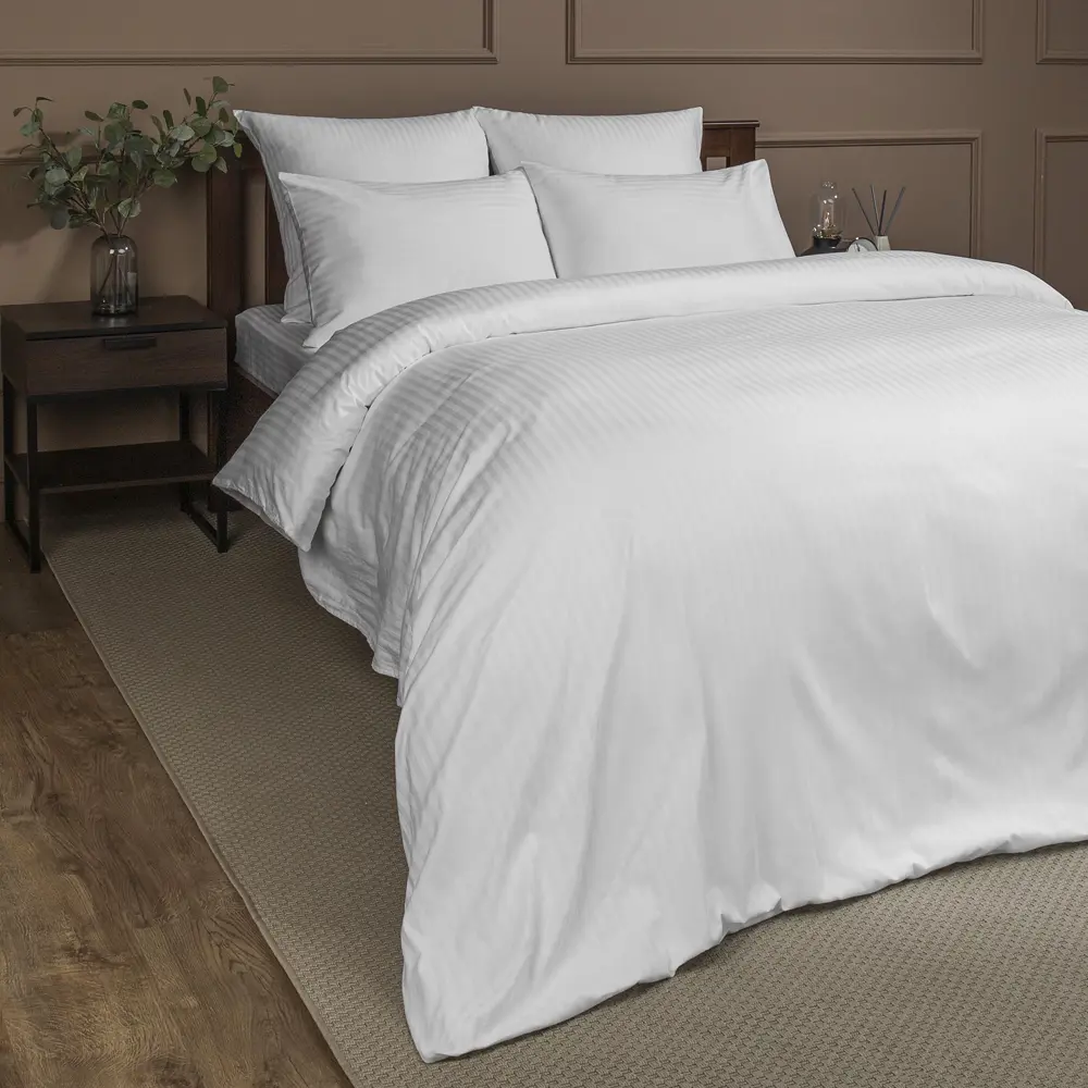 Простыня Inspire Premium - элегантный страйп-сатин для комфортного сна 88039678 STLM-1032496 - Вид №5