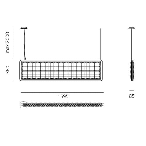 Акустическая подвесная панель из ткани Artemide Eggboard ARCH-00034584 - Вид №15