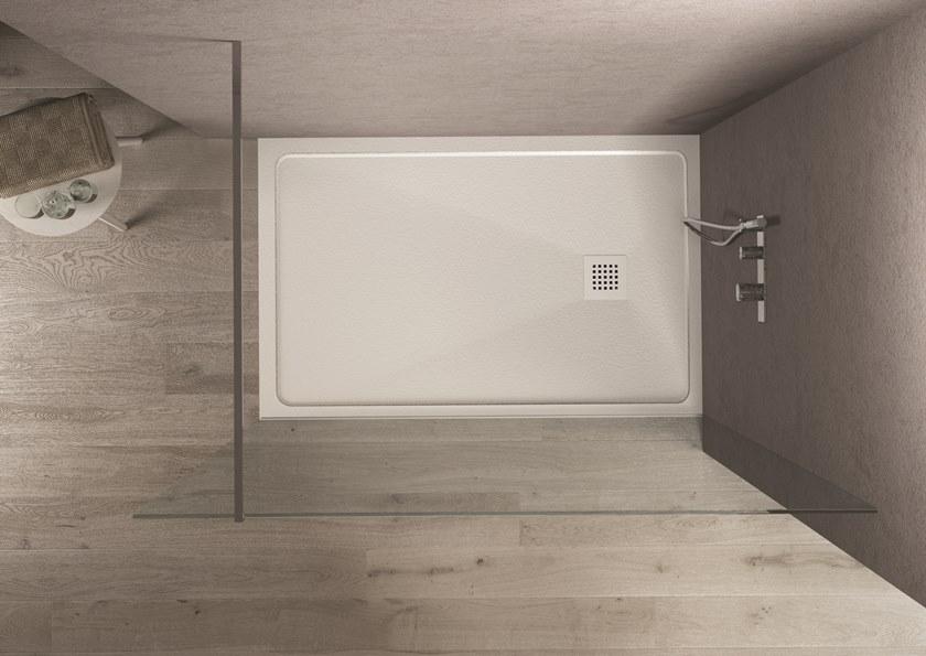 DISENIA Прямоугольный душевой поддон заподлицо из technogel® sun-id-1455127 - Вид №1