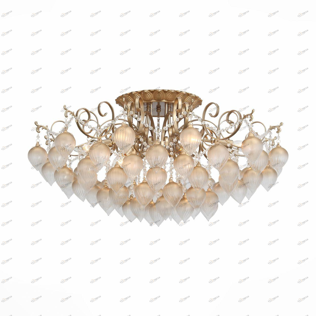 Потолочная люстра ST Luce Frutti SL659.302.09 ST LUCE ДИЗАЙНЕРСКИЕ, FRUTTI GOLD 109125 Золотой 