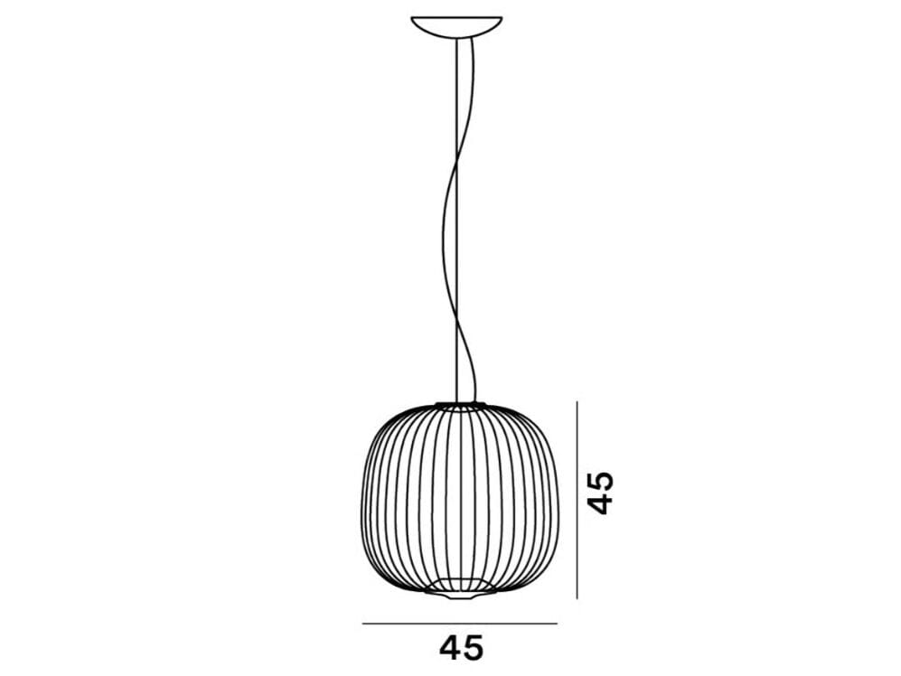 Металлический и стальной светодиодный подвесной светильник Foscarini спицы ARCH-00126498 - Вид №5