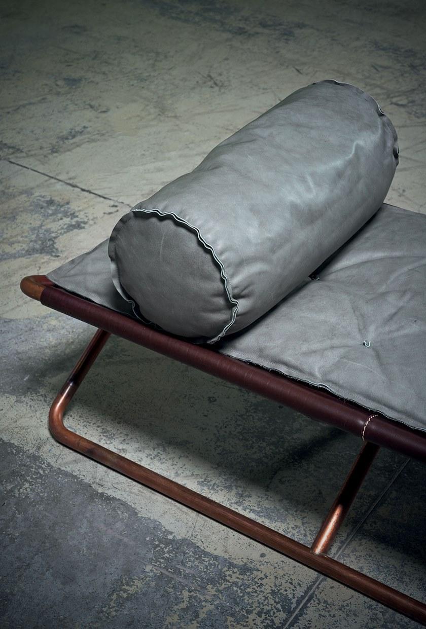 BAXTER Кожаный садовый шезлонг Rimini sun-id-1394939 - Вид №1