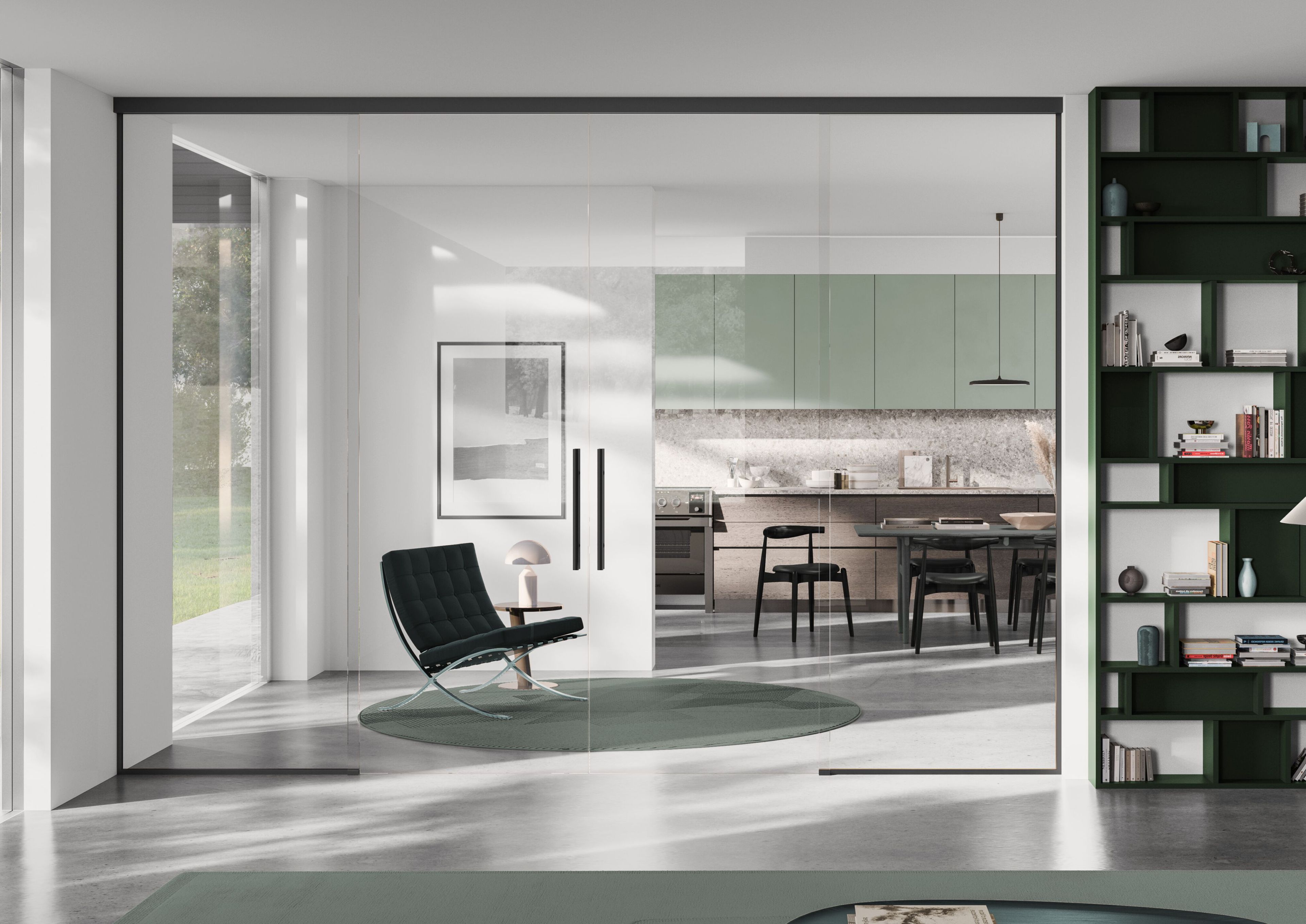 Glass and aluminium door Saint-Gobain - Logli LM ARCH-00094738 - Вид №1