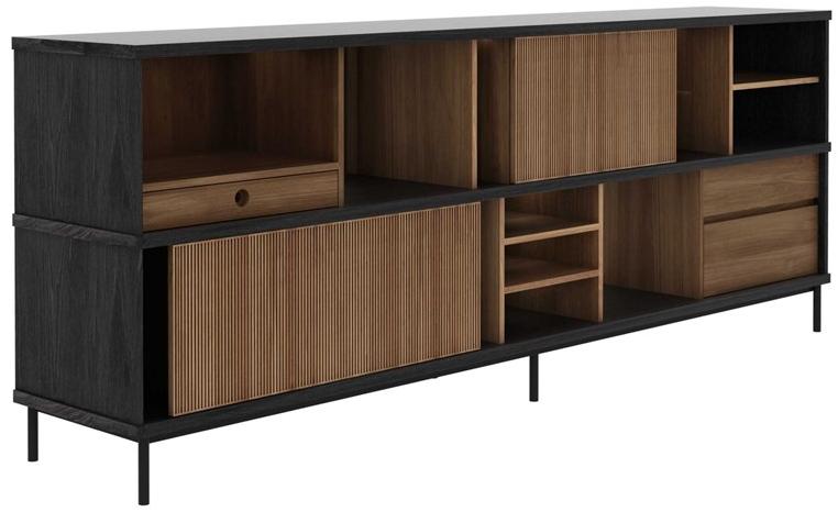 Ethnicraft Буфет из тика с раздвижными дверцами Oscar 10143 - Вид №1