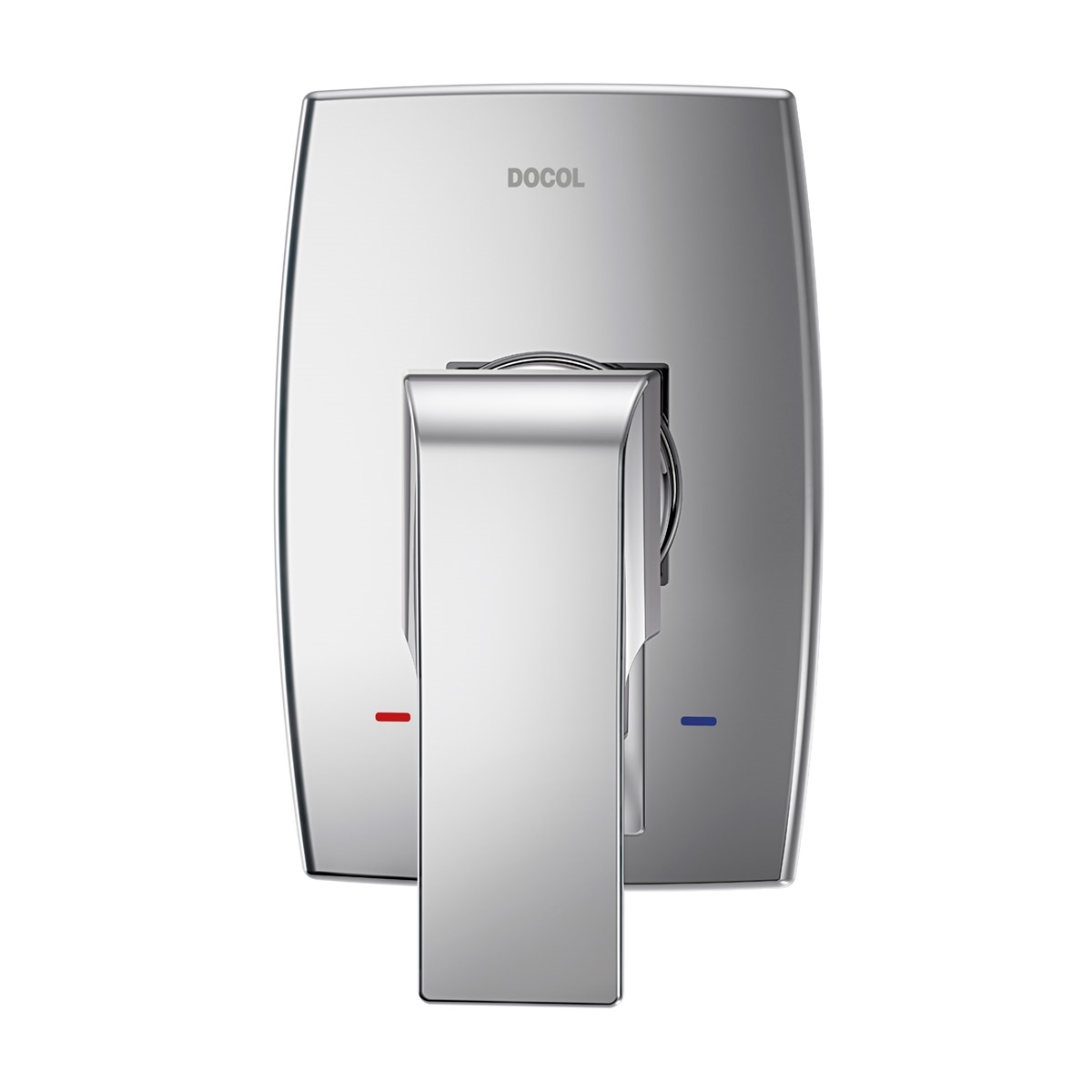 00885606 Однорычажная отделка для душа низкого давления 3/4 дюйма матовый графит Docol VOUGAN 