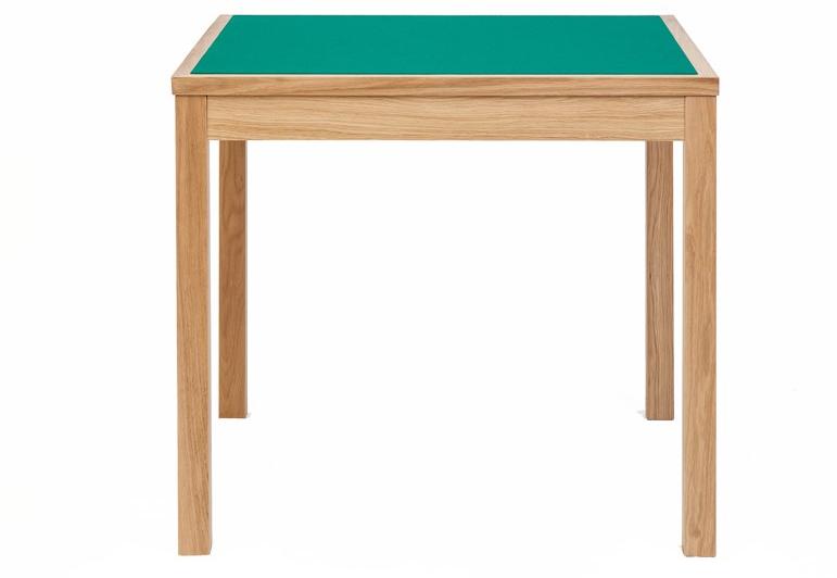 KARN Квадратный покерный стол из дуба Karn design - gioco 716f - Вид №1