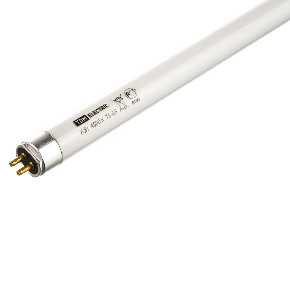 Лампа люминесцентная TDM T5 226 мм 6 Вт свет дневной 15650452 STLM-2145739 TDM ELECTRIC  - Вид №1