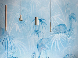 Восточные обои ПВХ бесплатно, экологически чистые, моющиеся