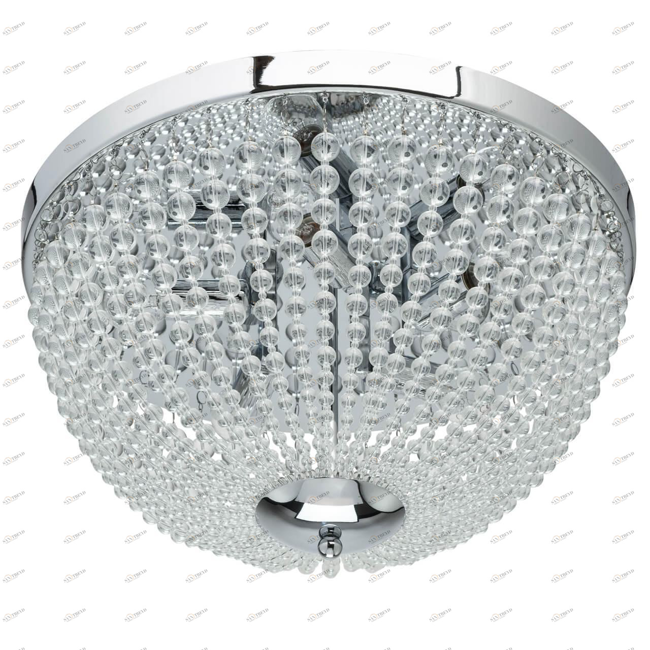Потолочный светильник MW-Light Бриз 464018405 MW-LIGHT ДИЗАЙНЕРСКИЕ, БРИЗ 201801 Прозрачный;хром 