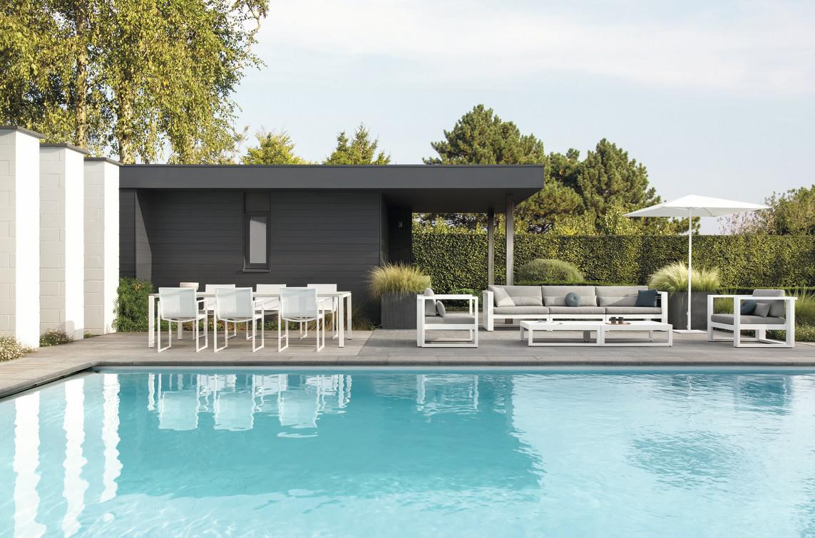 Concept 3 белый текстиль белый Manutti Fuse MNST933 - Вид №4