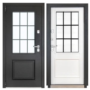 Дверь входная металлическая Порта 88x205 см левая белая