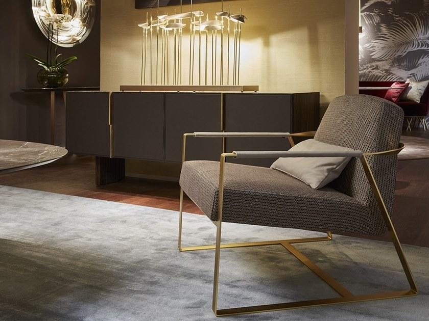 Paolo Castelli Комод из дерева и воловьей кожи с распашными дверцами Fine sun-id-1508644 - Вид №2