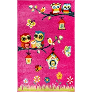 Ковёр Art Kids LM05, 1x1.5 м, цвет розовый 17236394 STLM-2145820