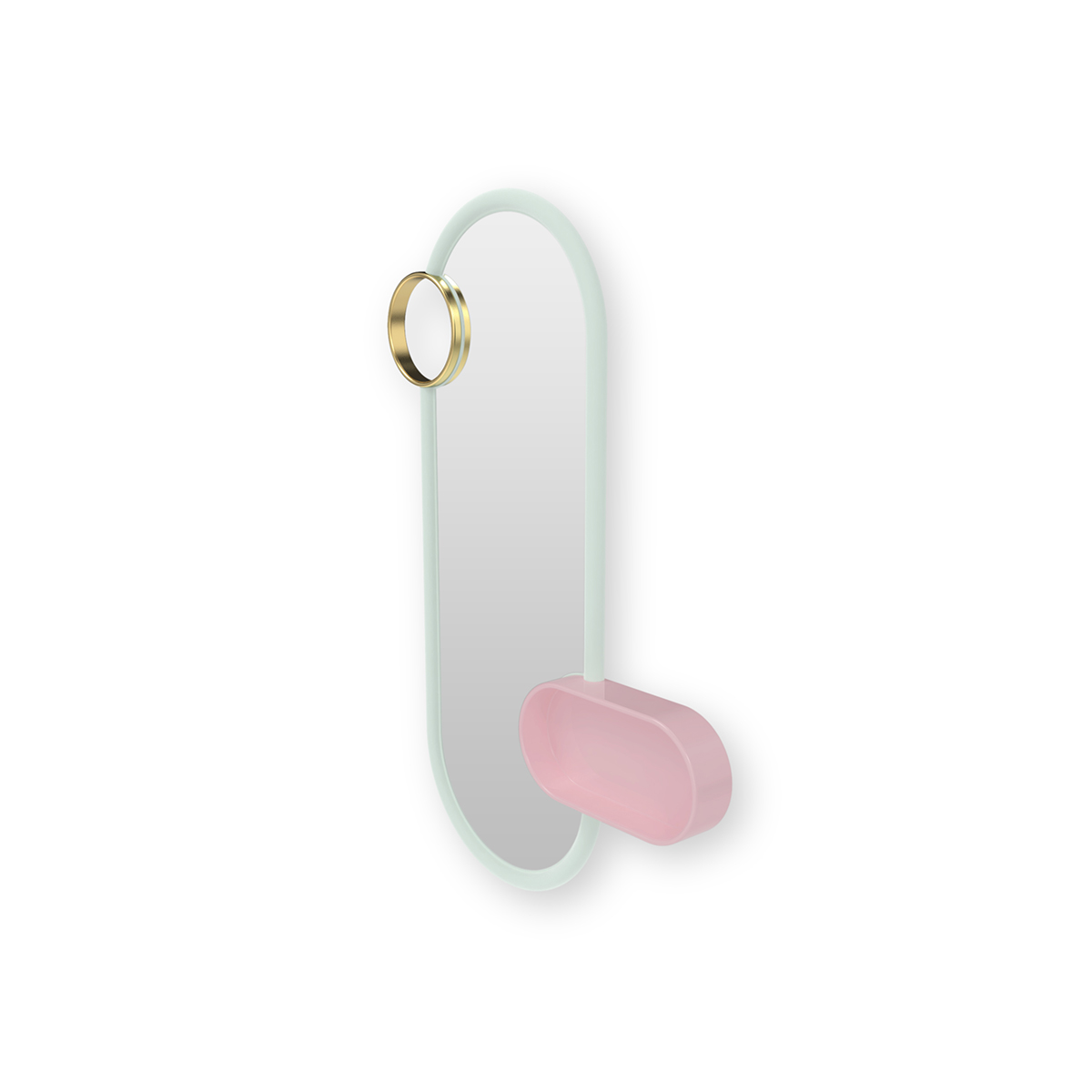 Зеркала Bubble Gum Big Mirror Covethouse CIRCU  - Вид №2