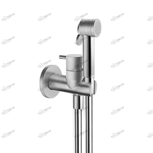 CRIWJ676 Клапан смесителя для унитаза / биде со встроенным держателем трубки для душа и гибким шлангом LONG LIFE Cristina Rubinetterie 