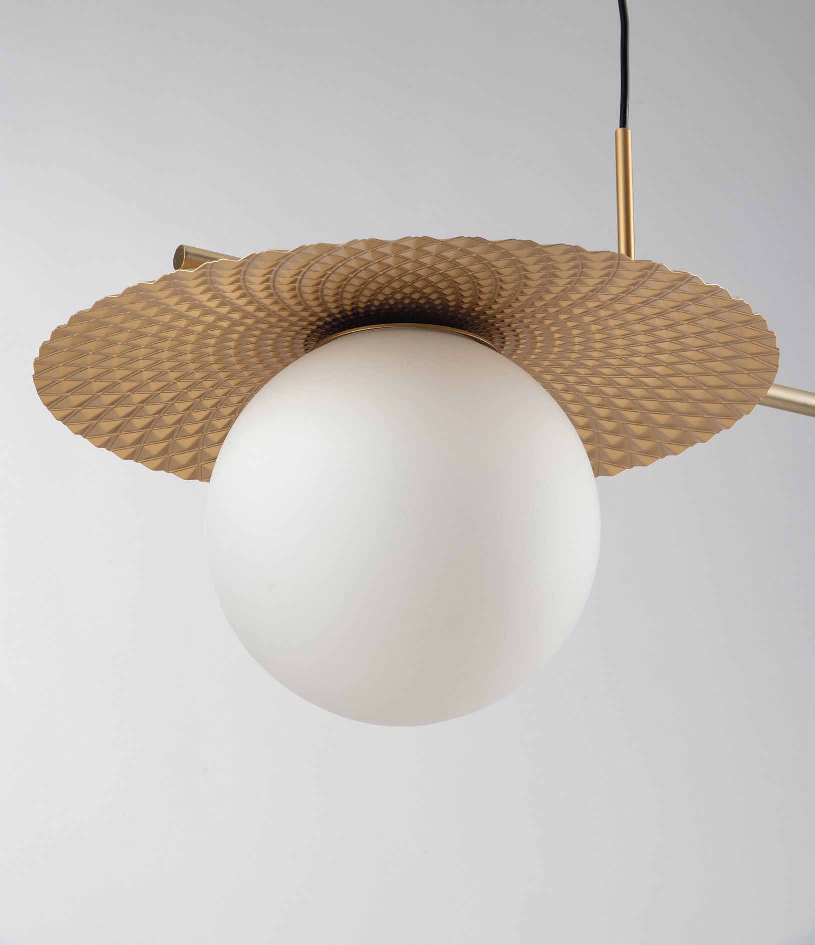 Металлический светодиодный подвесной светильник Fan Europe Lighting Luce Ambiente Design ARCH-00021246 - Вид №1