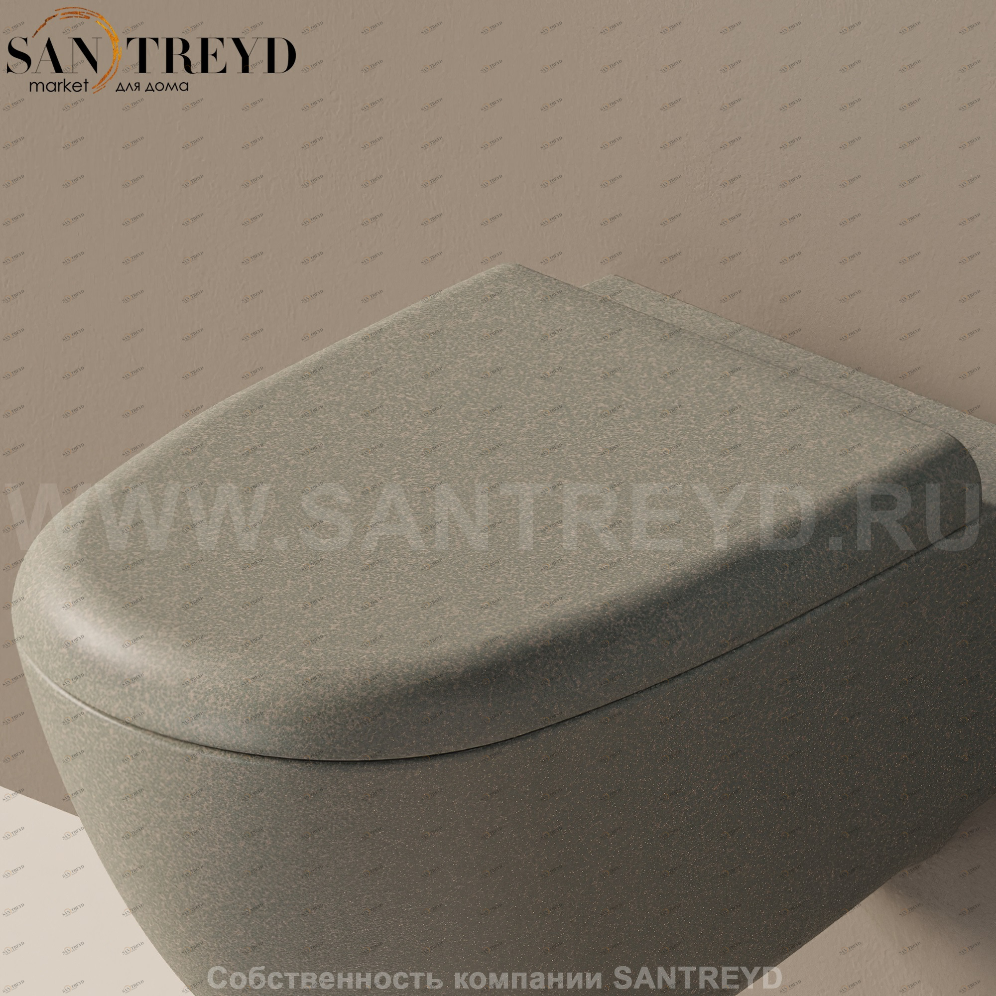 5085CW037037 Крышка сиденье для унитаза Ceramica Flaminia Spin