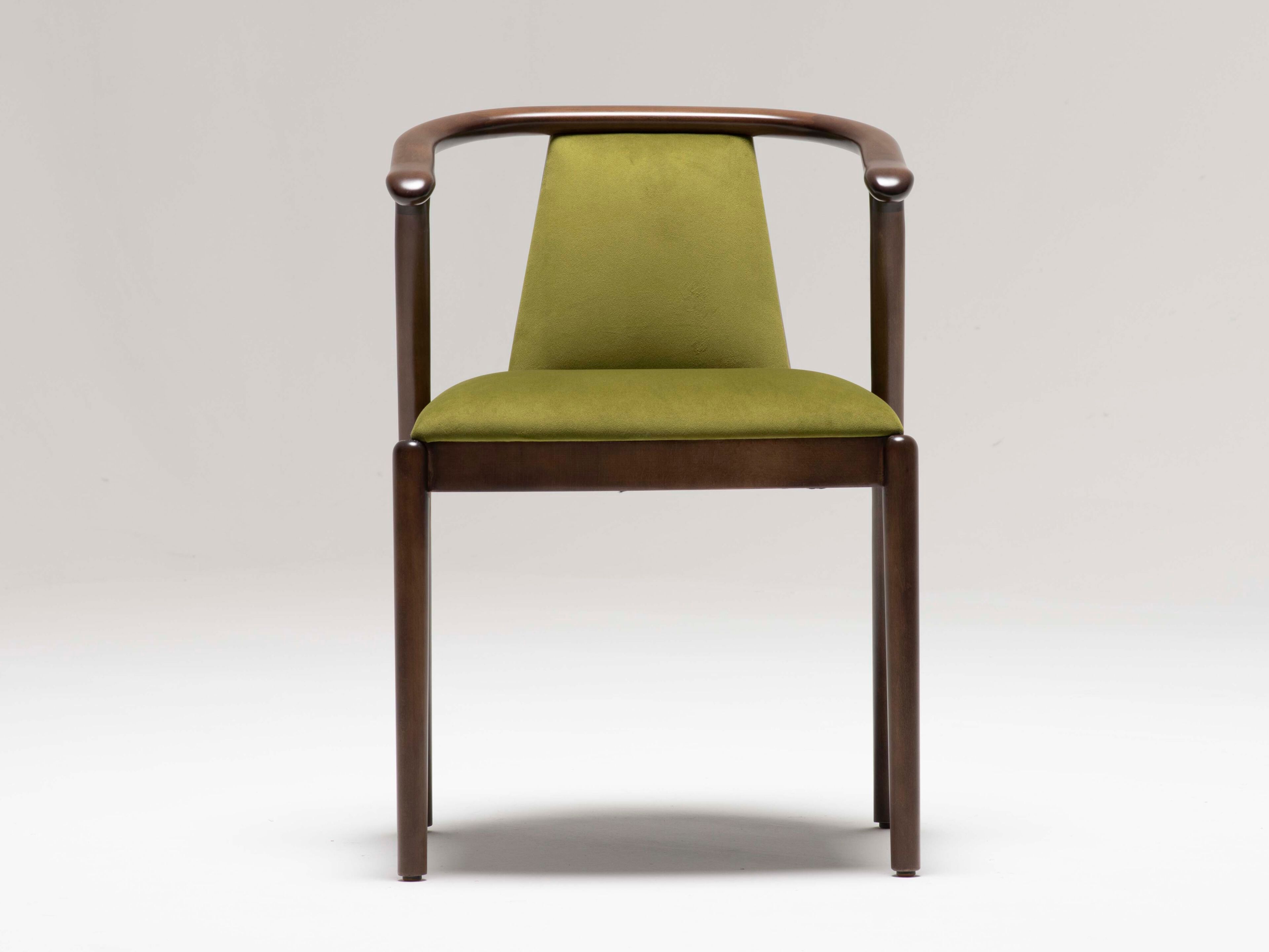 Стул из бархата и ясеня Papell Design гостиница ARCH-00010129 - Вид №8