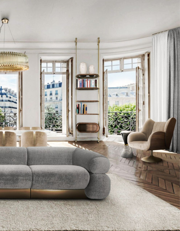 Кресла Virginia Armchair Covethouse ESSENTIAL HOME  - Вид №4
