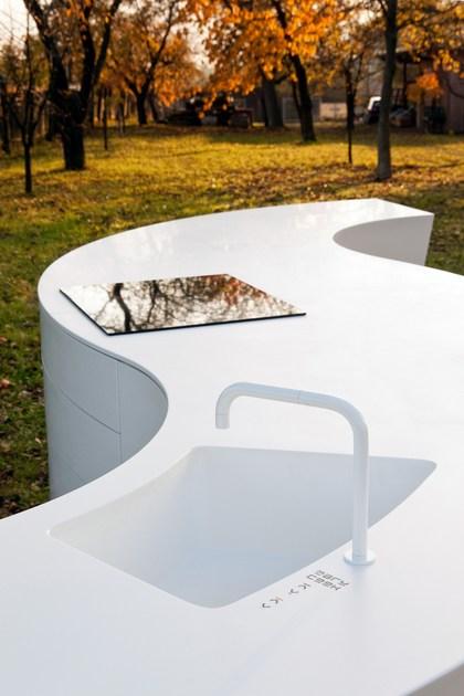 HI-MACS Кухонная столешница из hi-macs® sun-id-1355942 - Вид №12